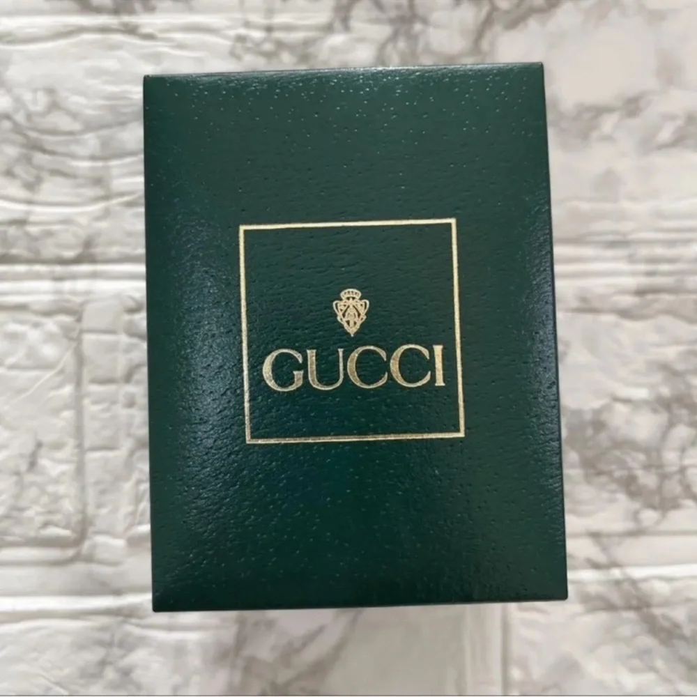 Gorgeous 14k Gold Plated Gucci Bezel Watch Bracelet